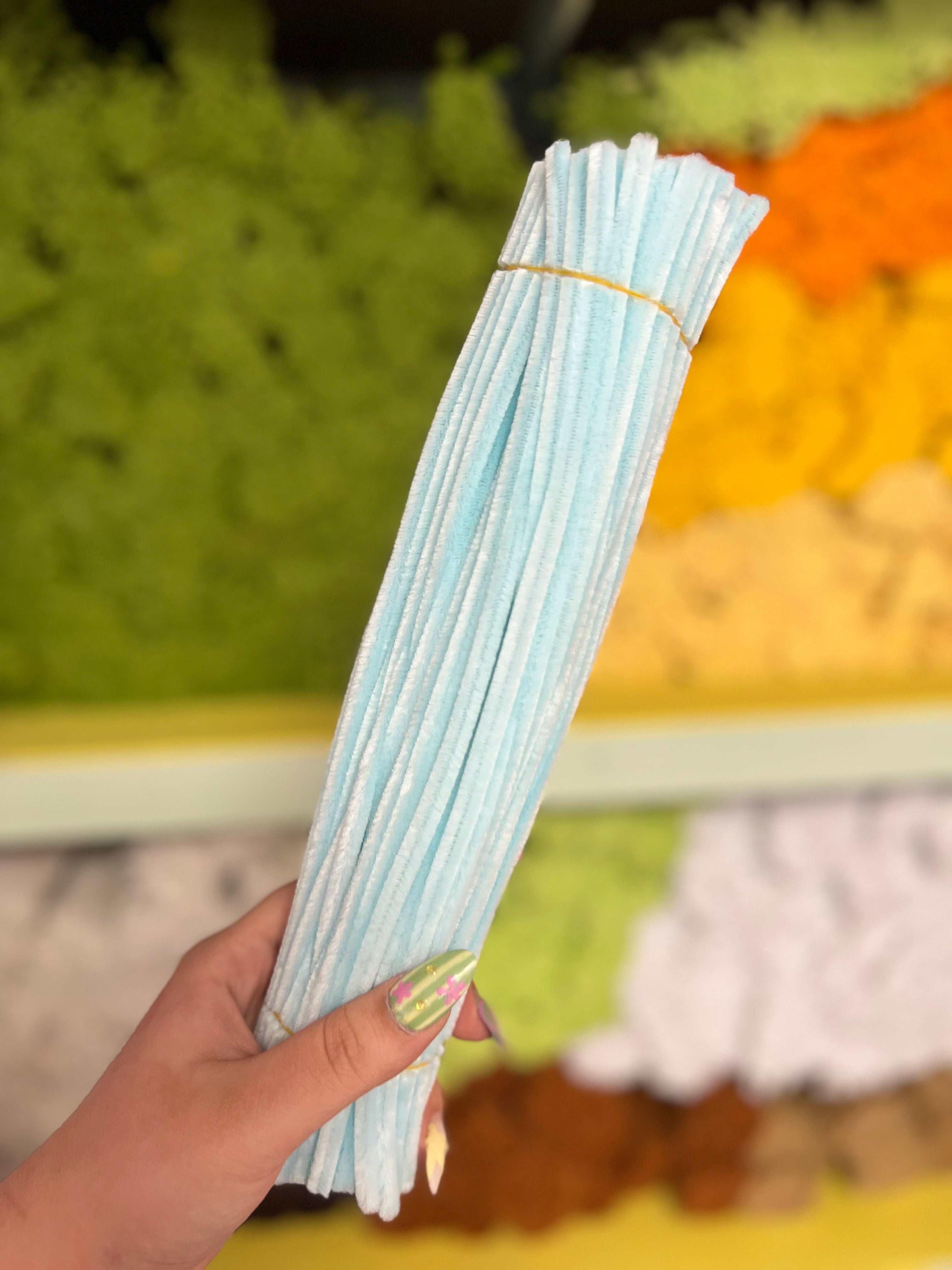 Fils chenille ✨7mm - Lot de 100 fils