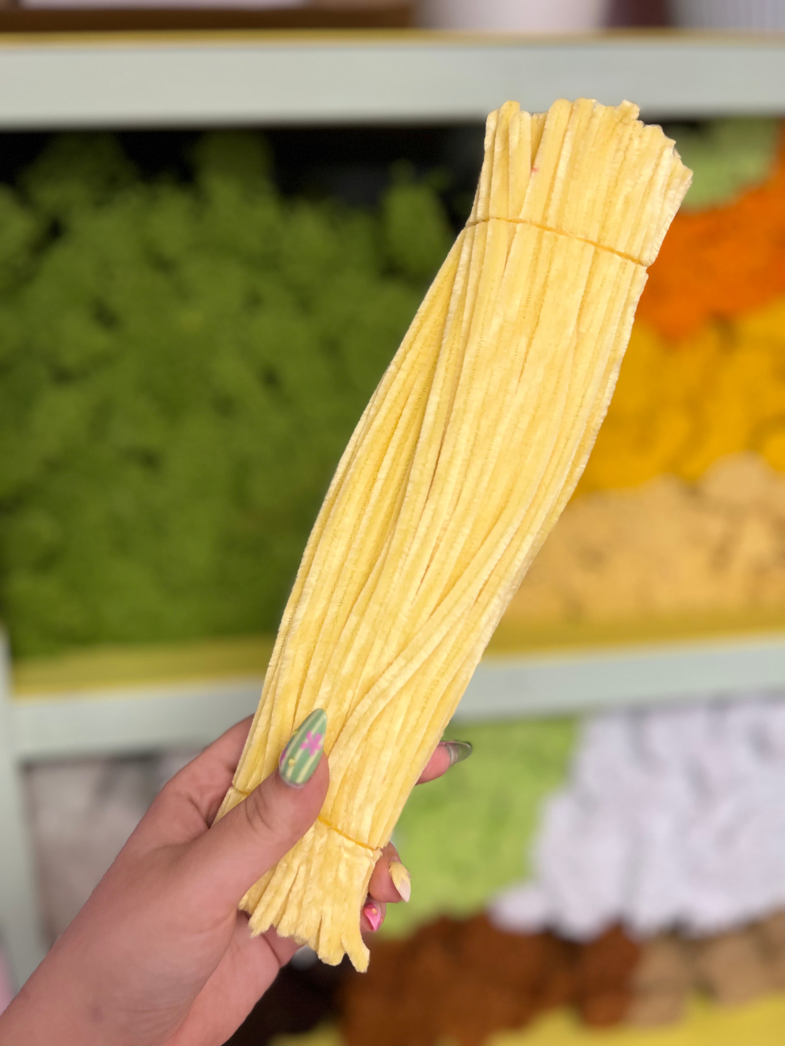 Fils chenille ✨7mm - Lot de 100 fils