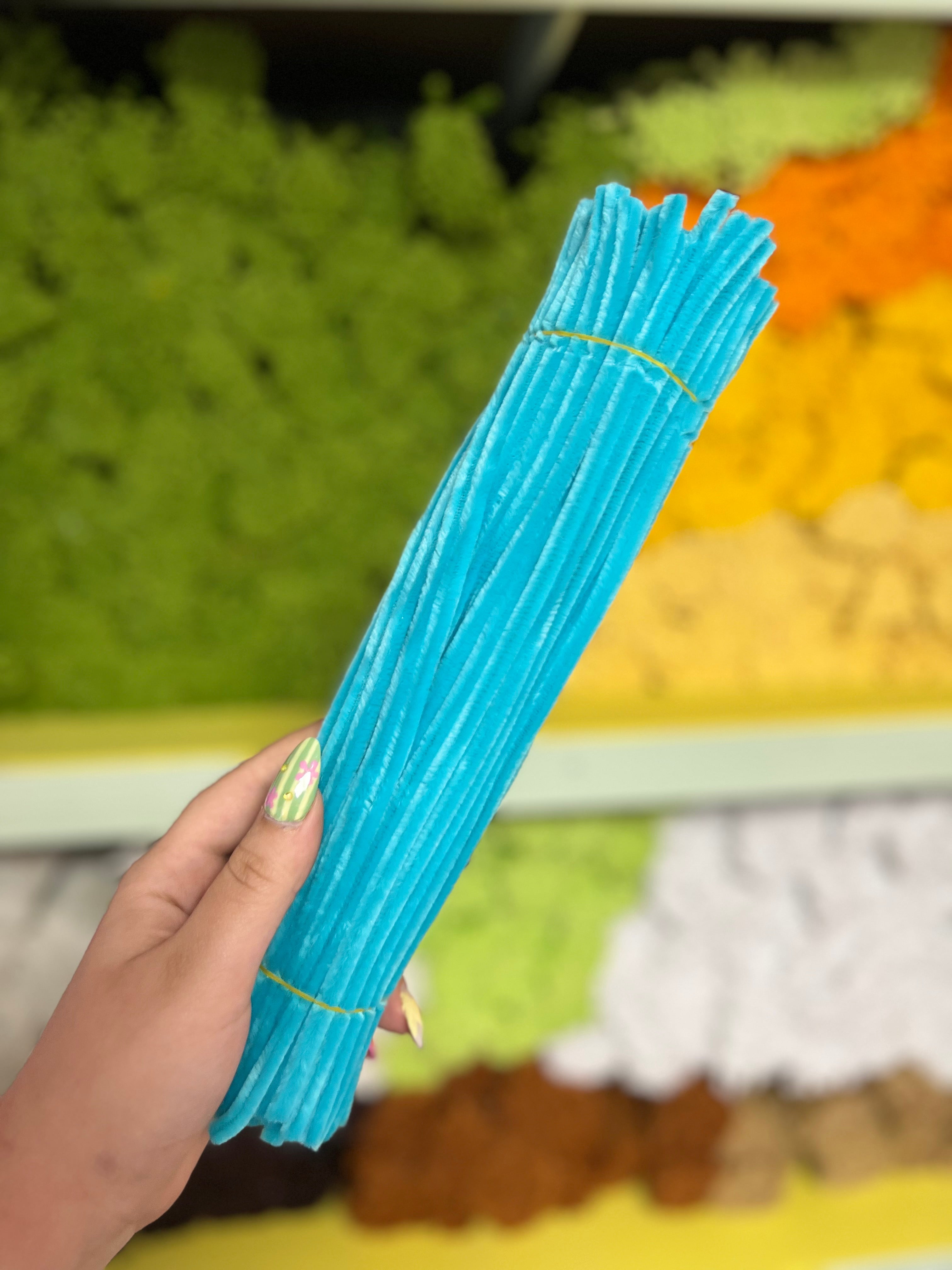 Fils chenille ✨7mm - Lot de 100 fils