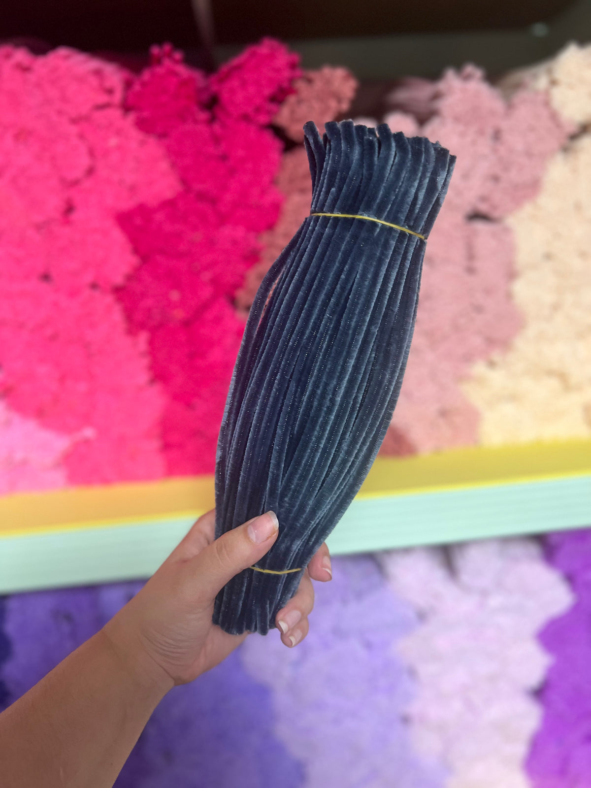 Fils chenille ✨7mm - Lot de 100 fils