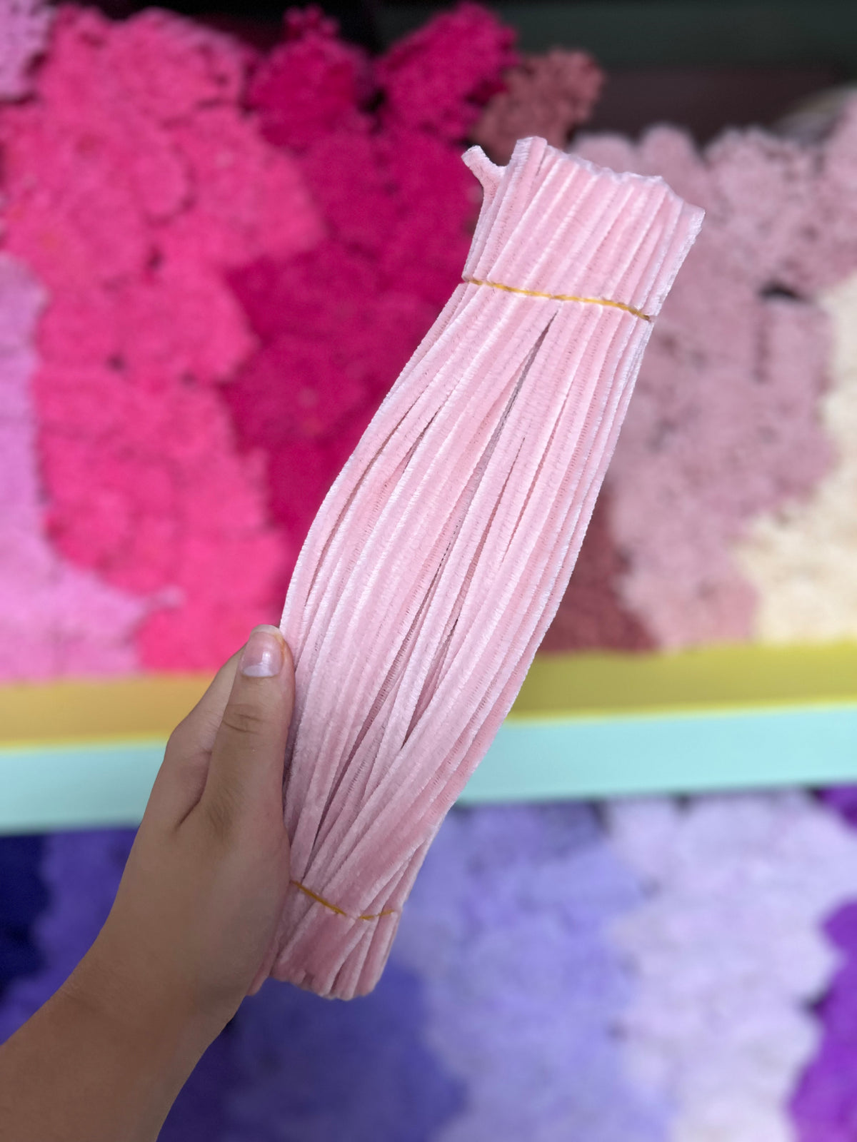 Fils chenille ✨7mm - Lot de 100 fils