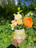 Composition en pot - Orange 🧡
