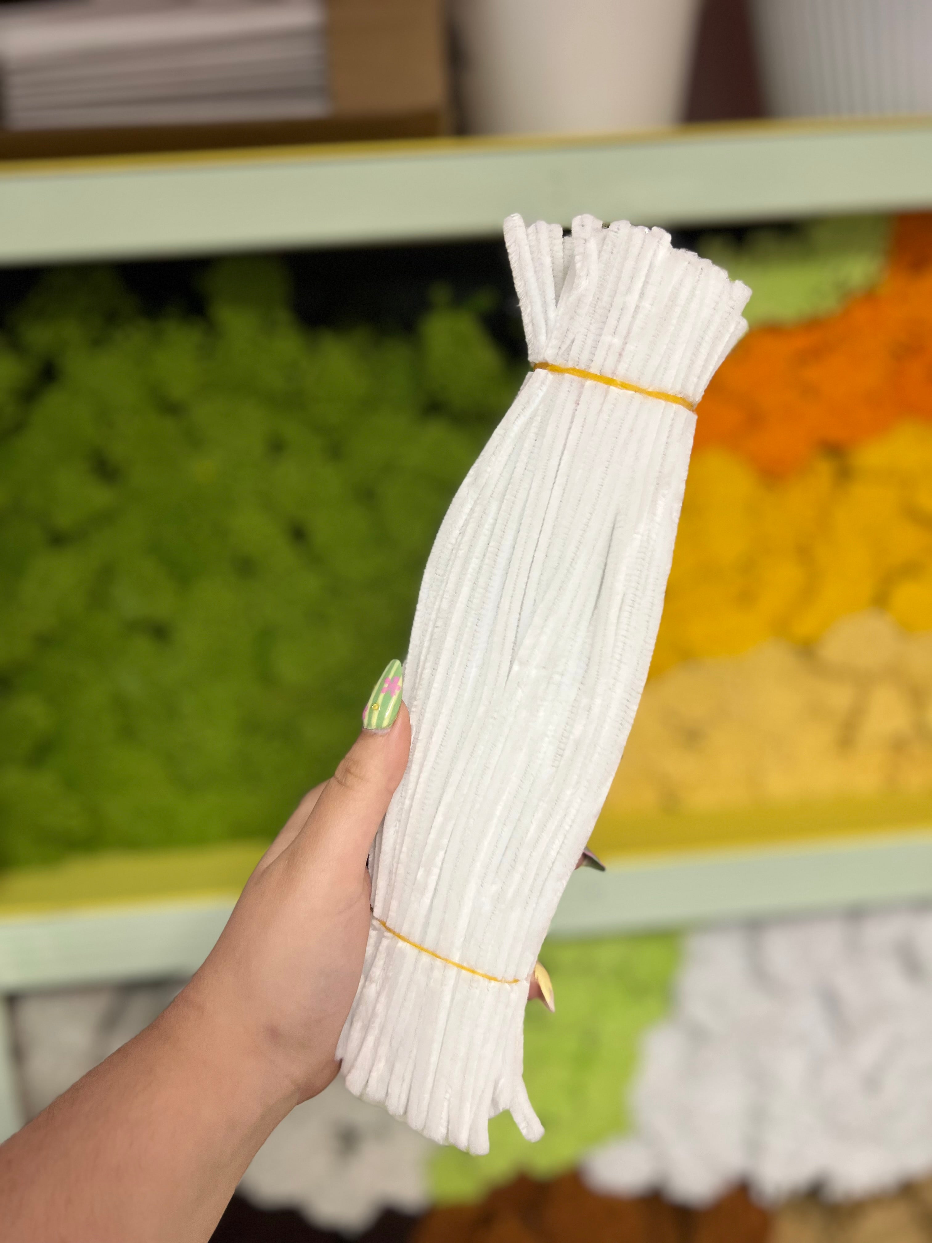 Fils chenille ✨7mm - Lot de 100 fils