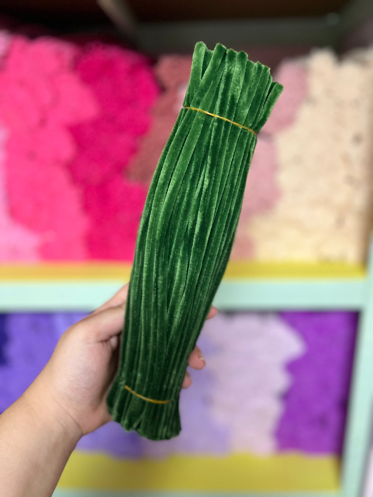 Fils chenille ✨7mm - Lot de 100 fils