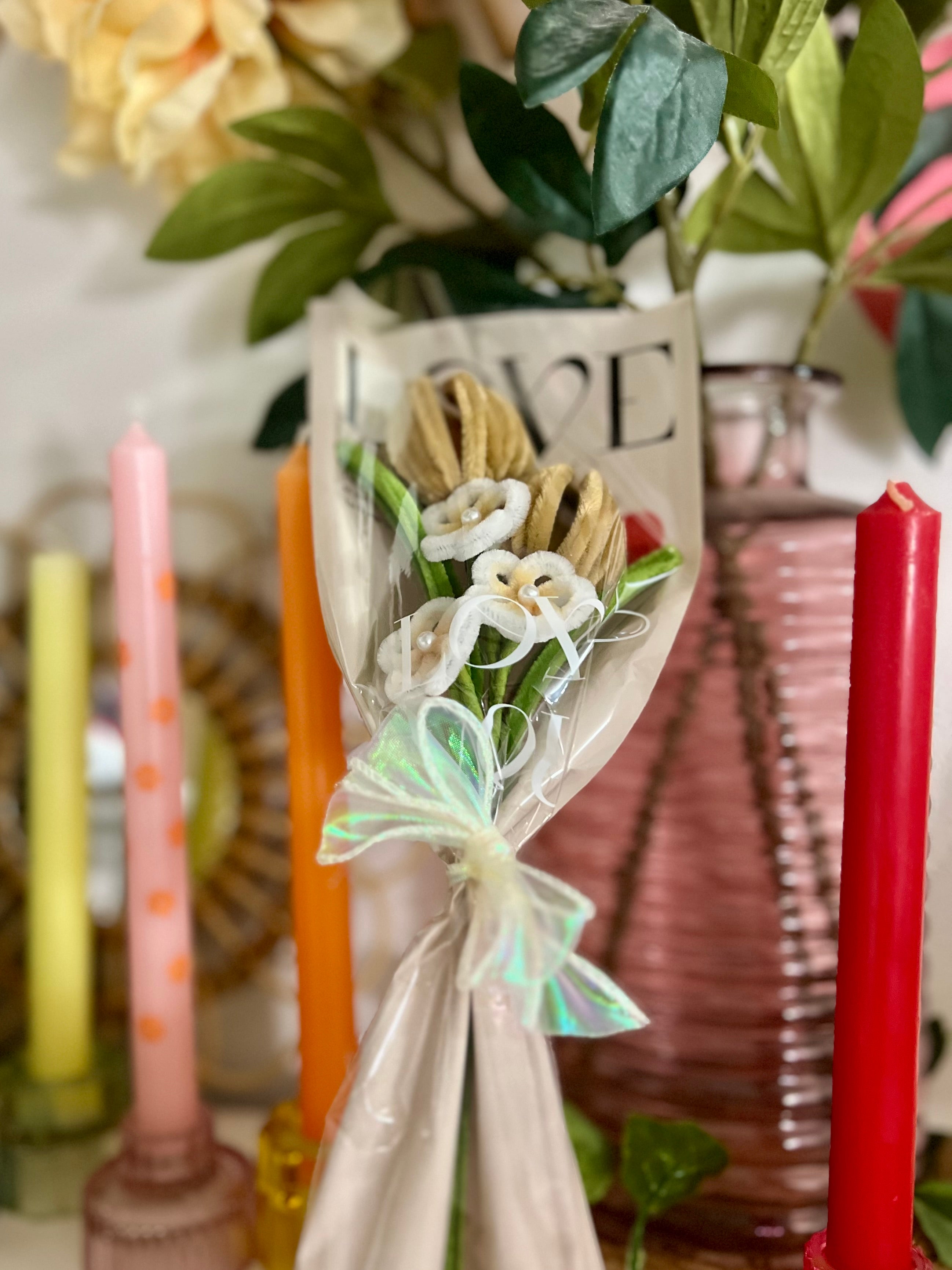 Duo de tulipes - Marron clair 🌷