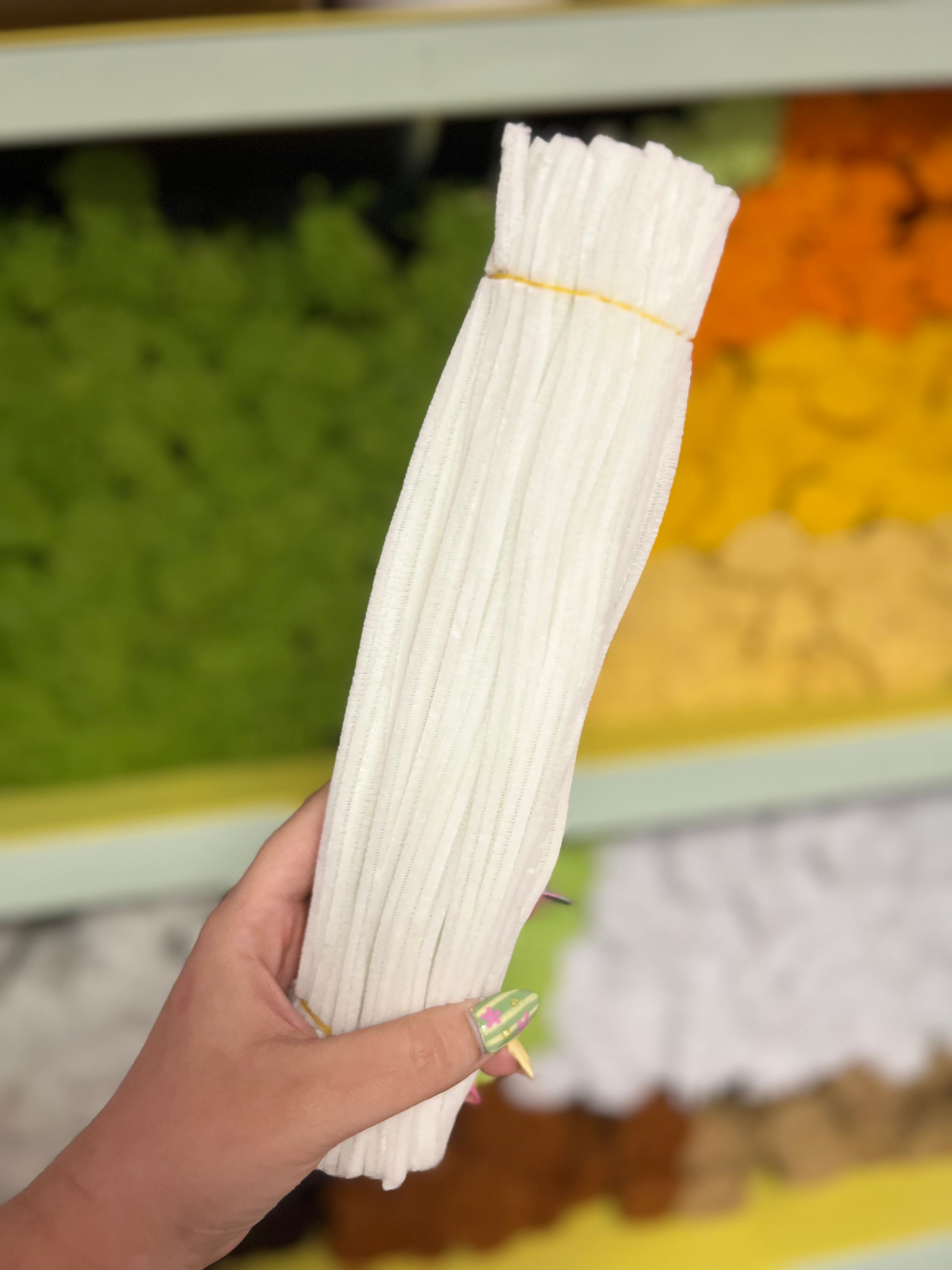 Fils chenille ✨7mm - Lot de 100 fils