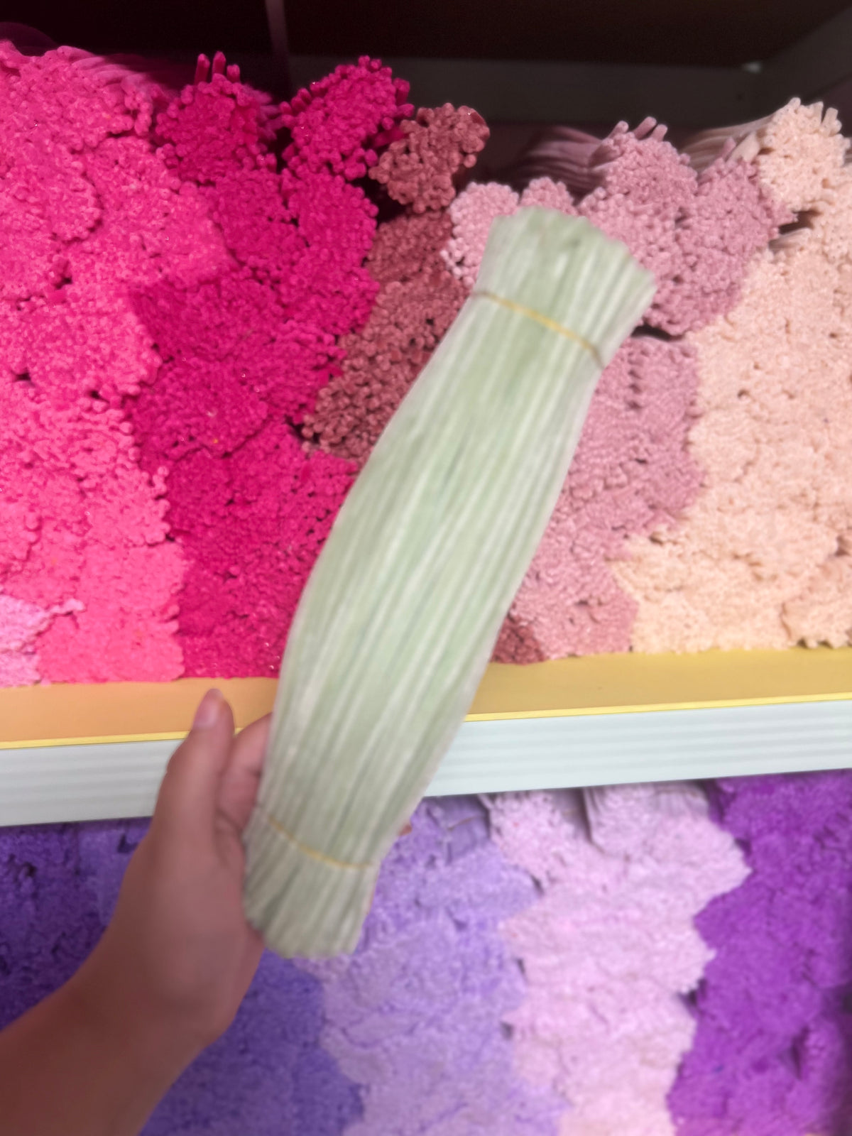 Fils chenille ✨7mm - Lot de 100 fils