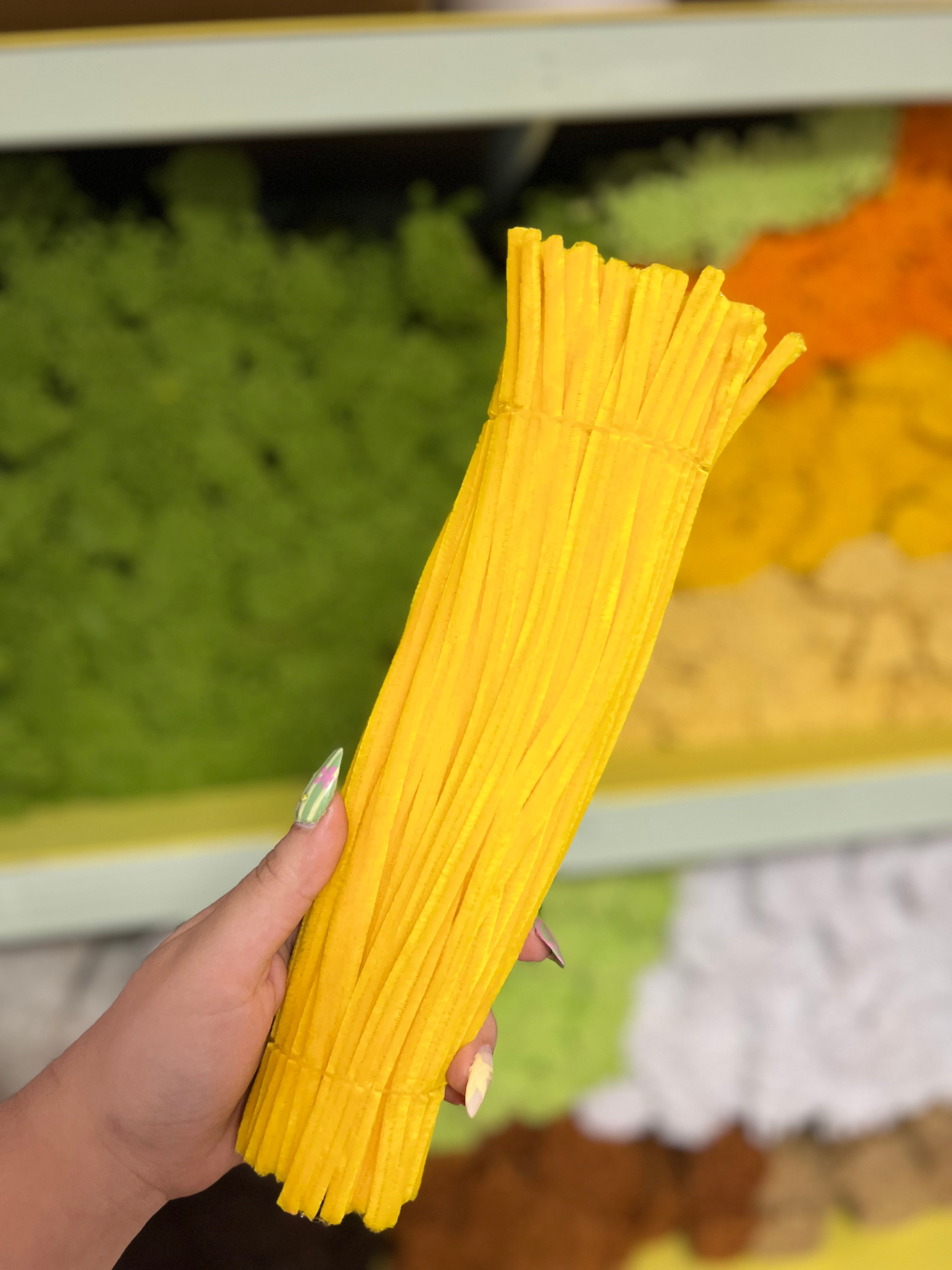 Fils chenille ✨7mm - Lot de 100 fils