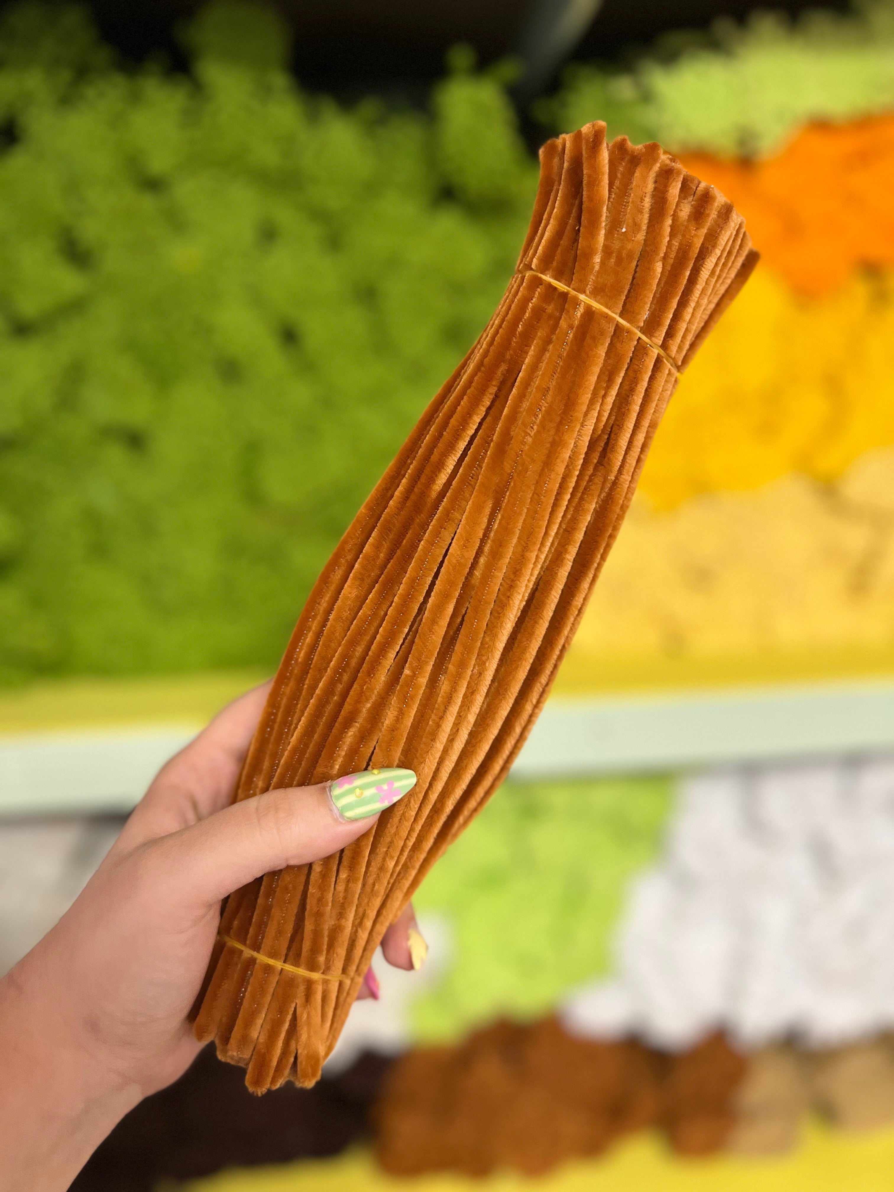 Fils chenille ✨7mm - Lot de 100 fils