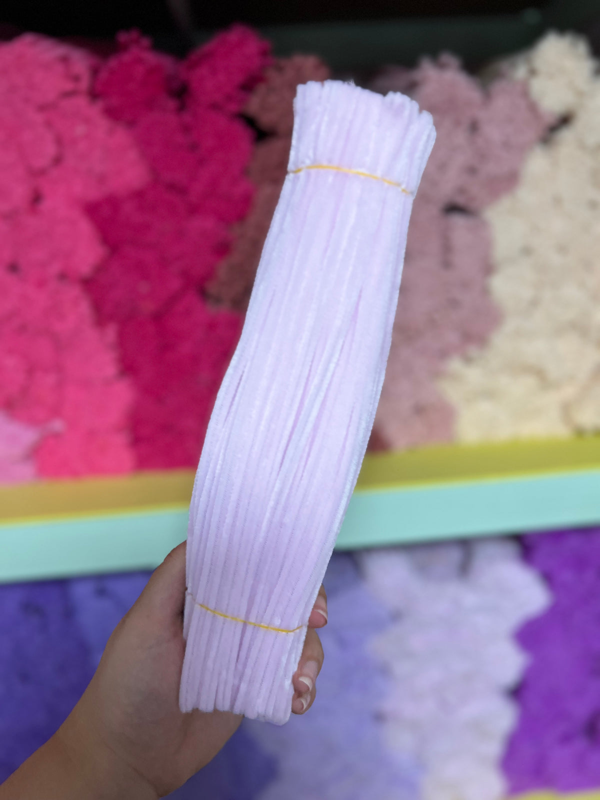 Fils chenille ✨7mm - Lot de 100 fils