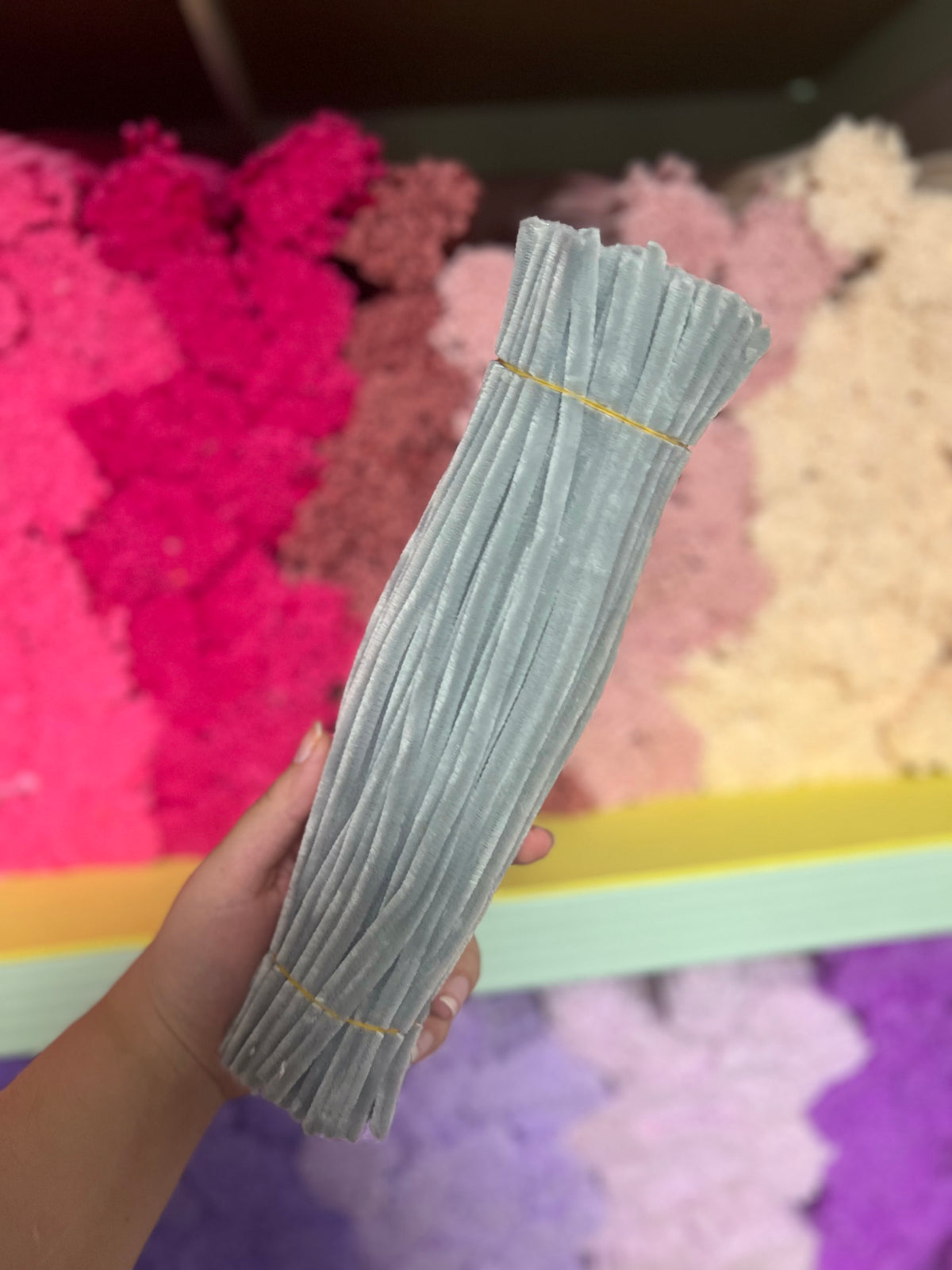 Fils chenille ✨7mm - Lot de 100 fils