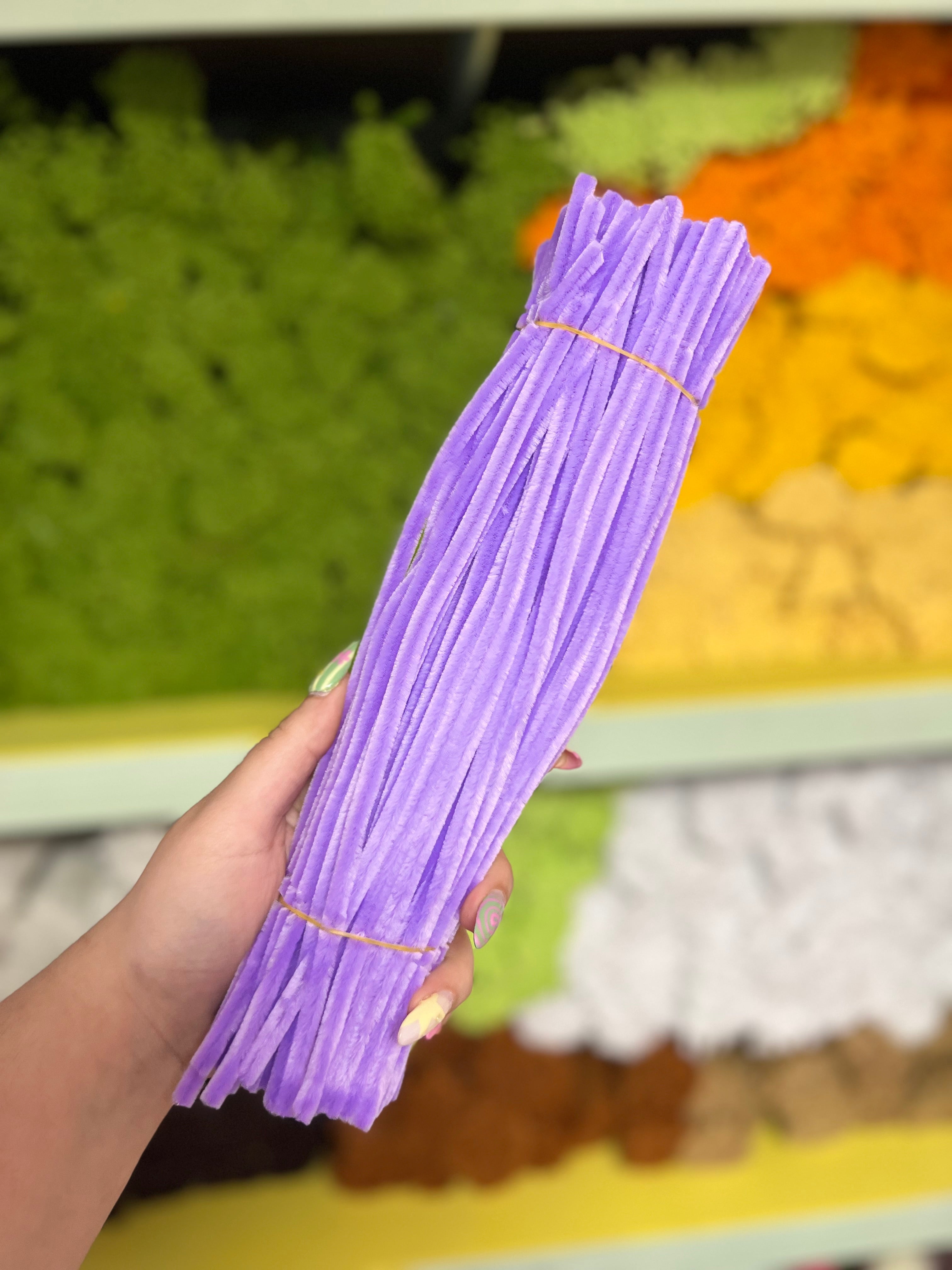 Fils chenille ✨7mm - Lot de 100 fils
