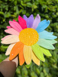 Fleur multicolore géante 🌈