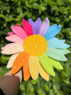 Fleur multicolore géante 🌈