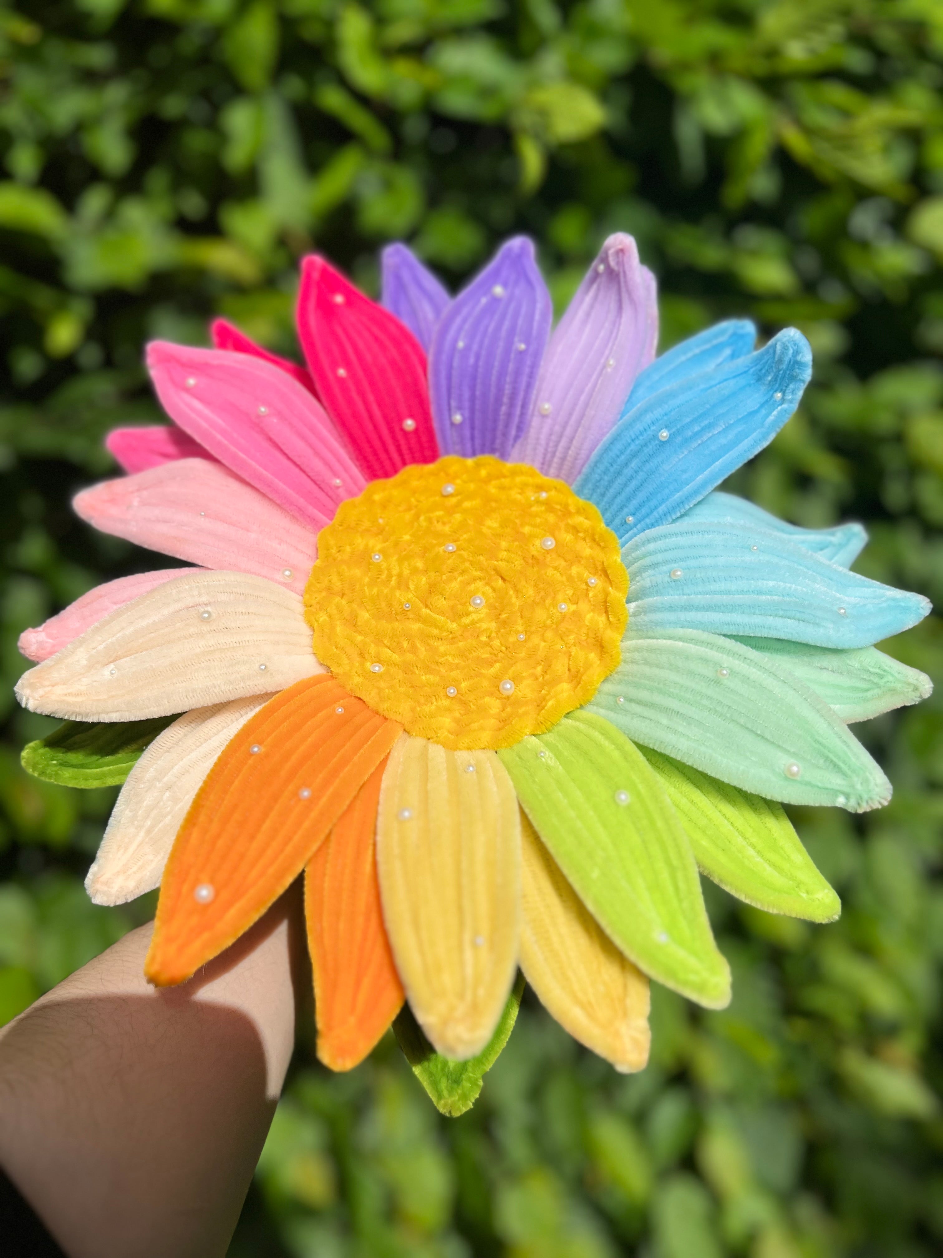 Fleur multicolore géante 🌈