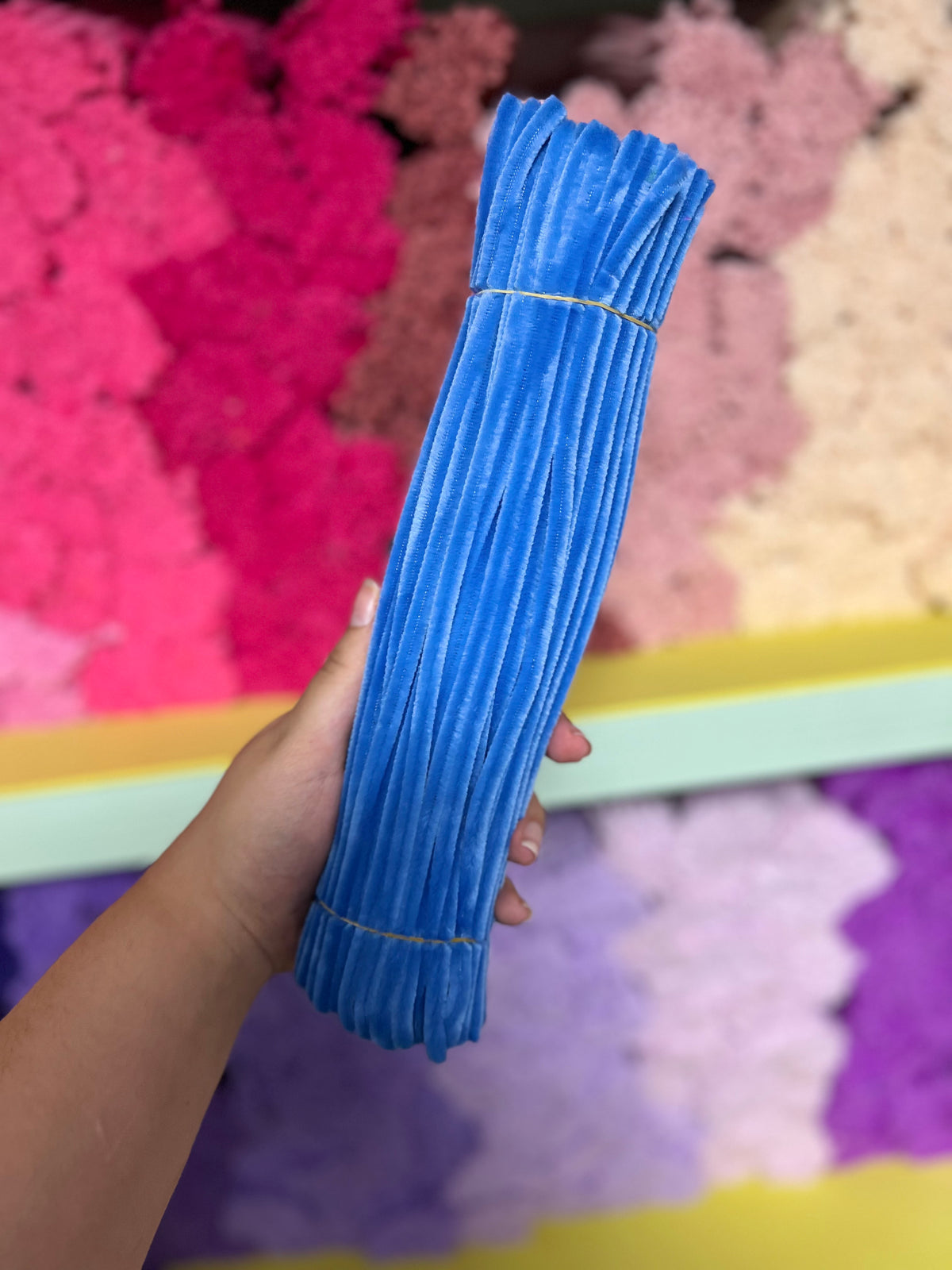 Fils chenille ✨7mm - Lot de 100 fils