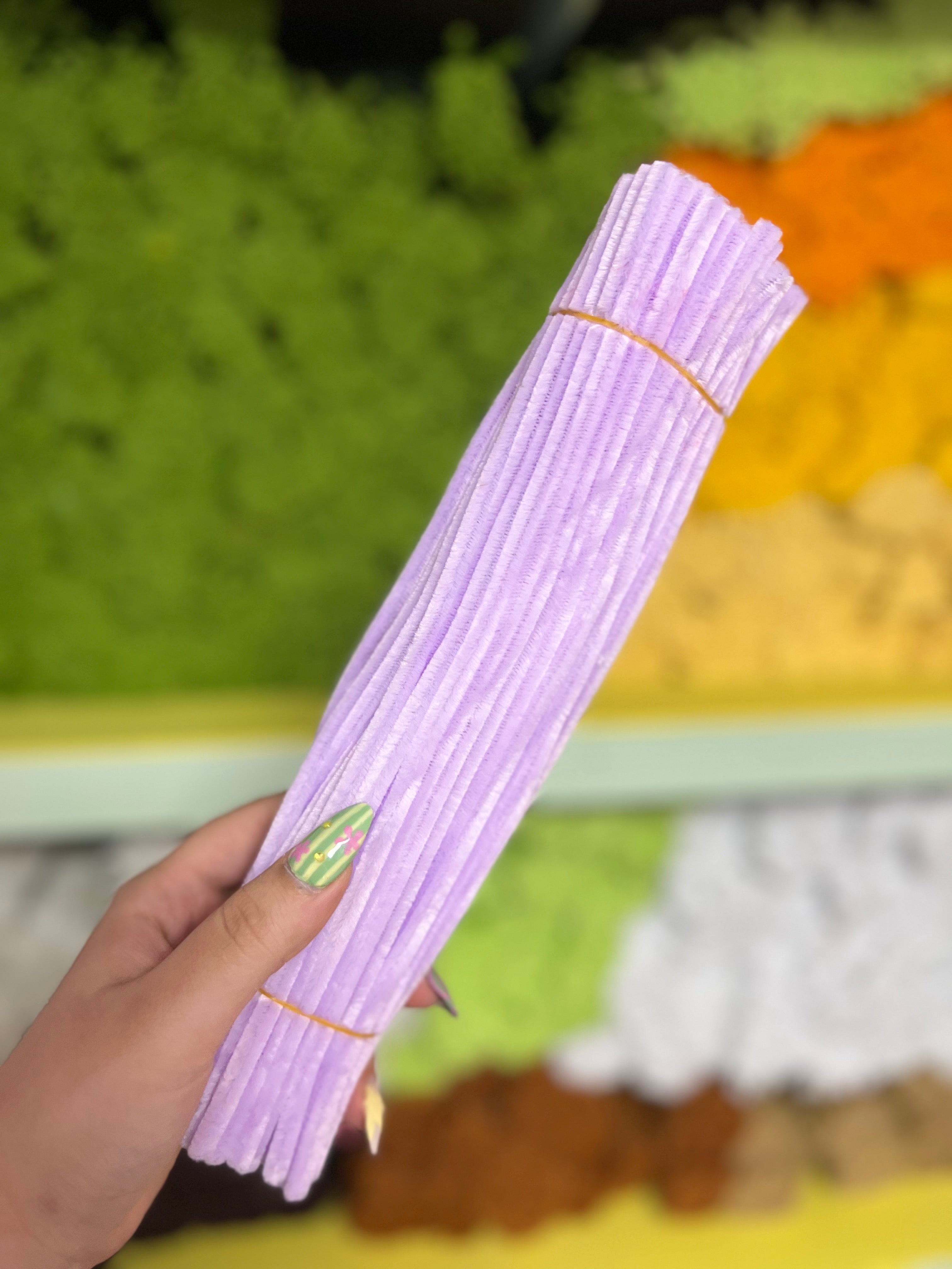 Fils chenille ✨7mm - Lot de 100 fils