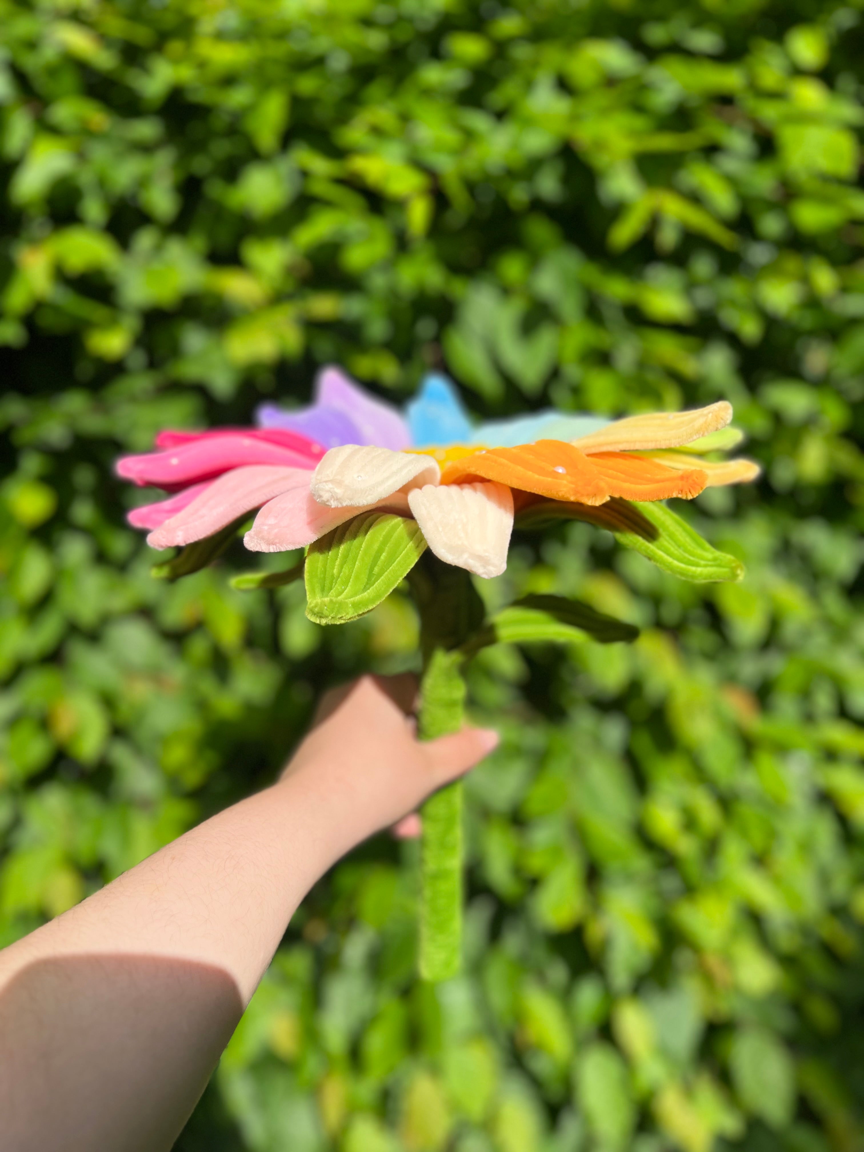 Fleur multicolore géante 🌈