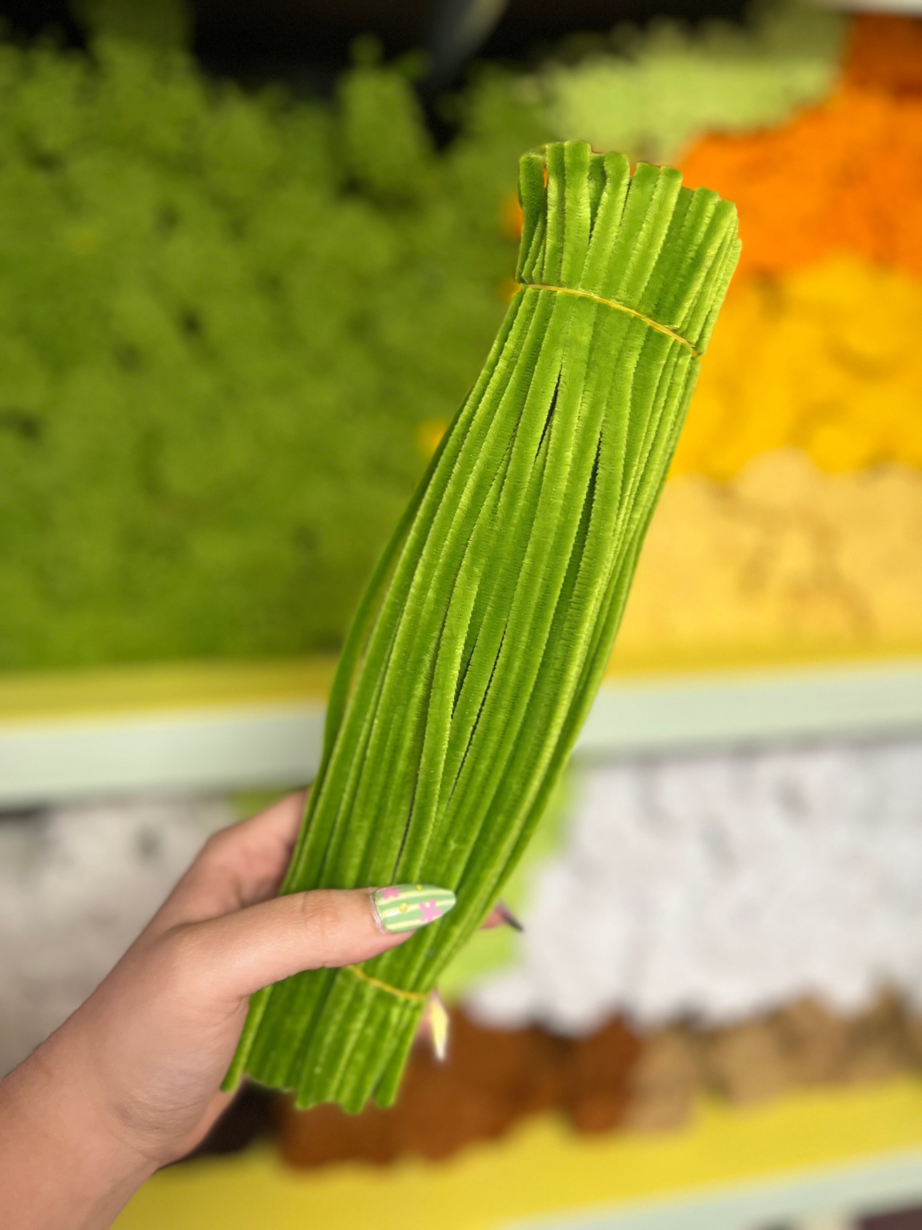 Fils chenille ✨7mm - Lot de 100 fils
