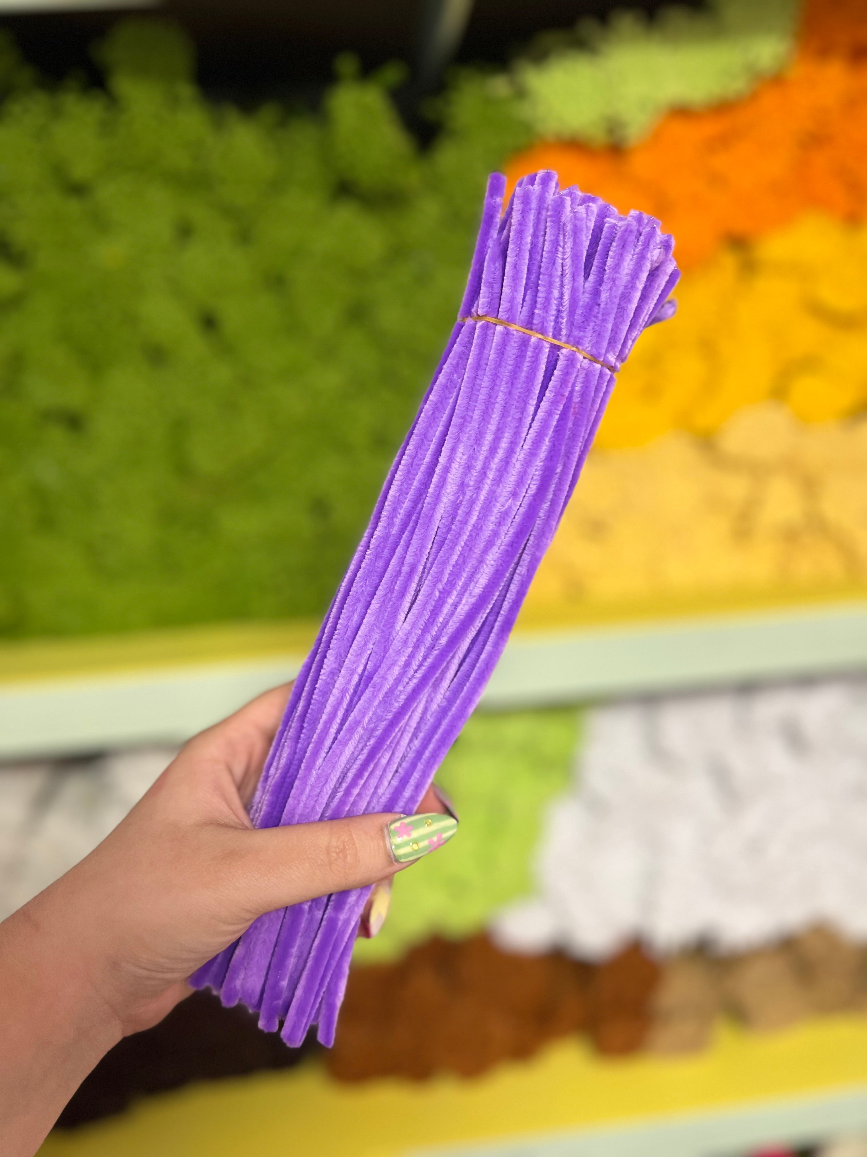 Fils chenille ✨7mm - Lot de 100 fils