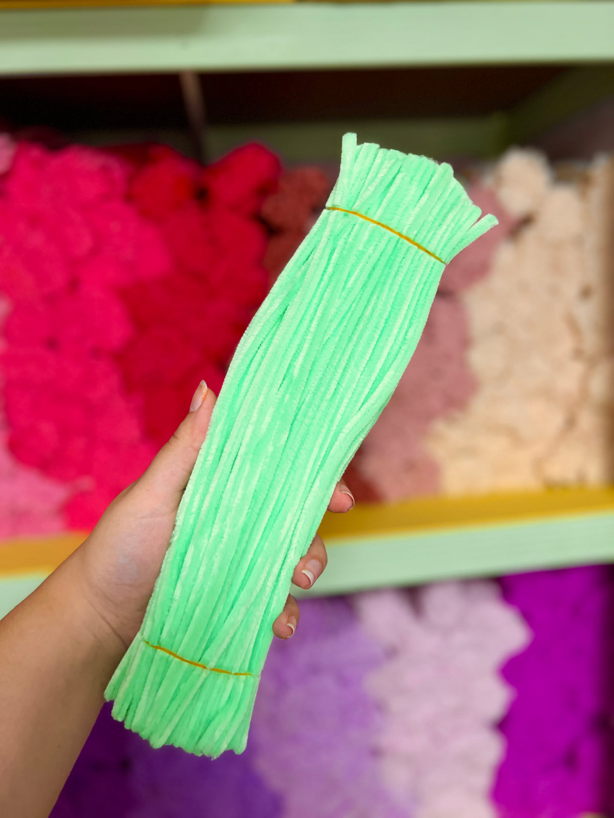 Fils chenille ✨7mm - Lot de 100 fils