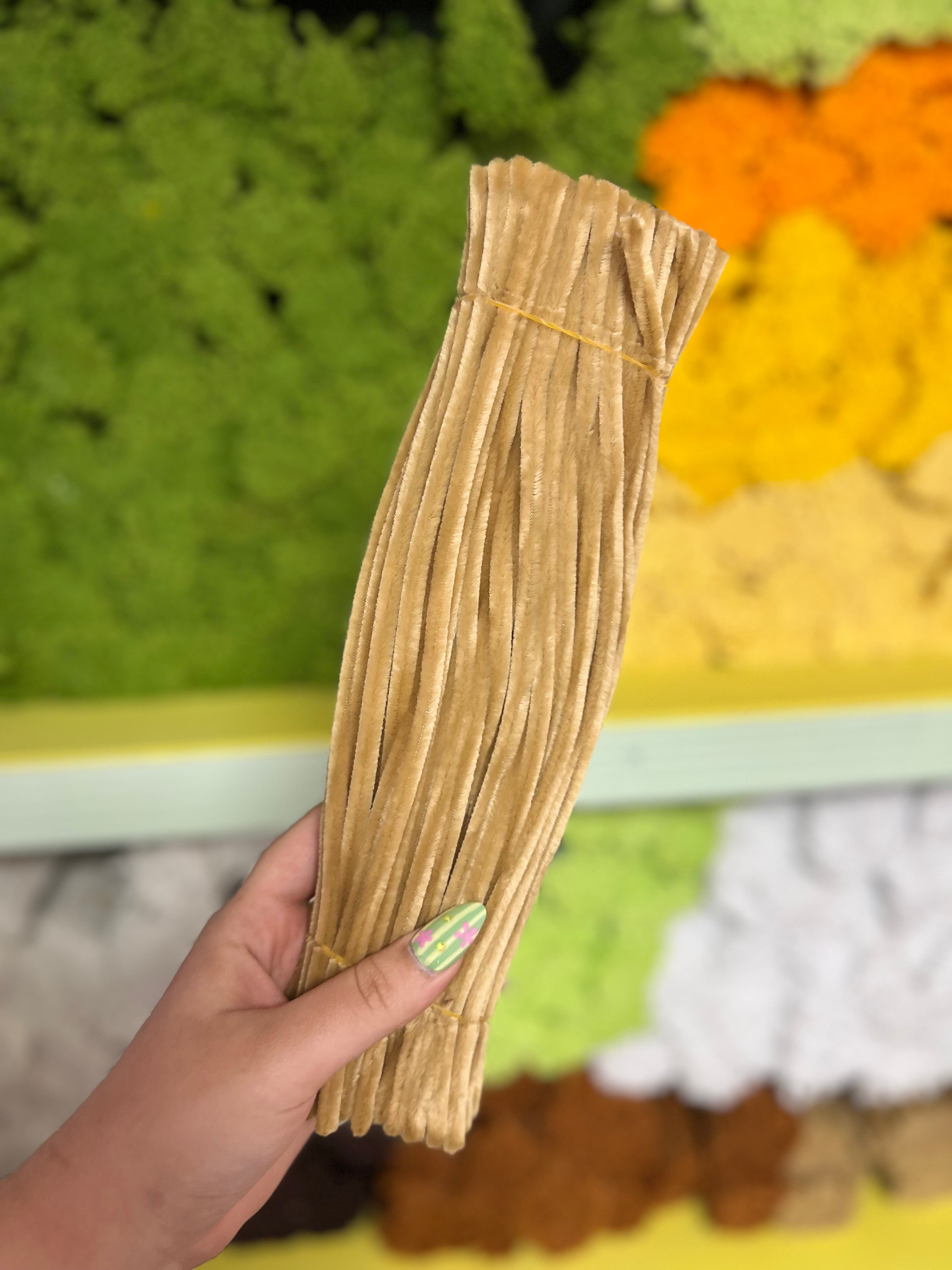 Fils chenille ✨7mm - Lot de 100 fils
