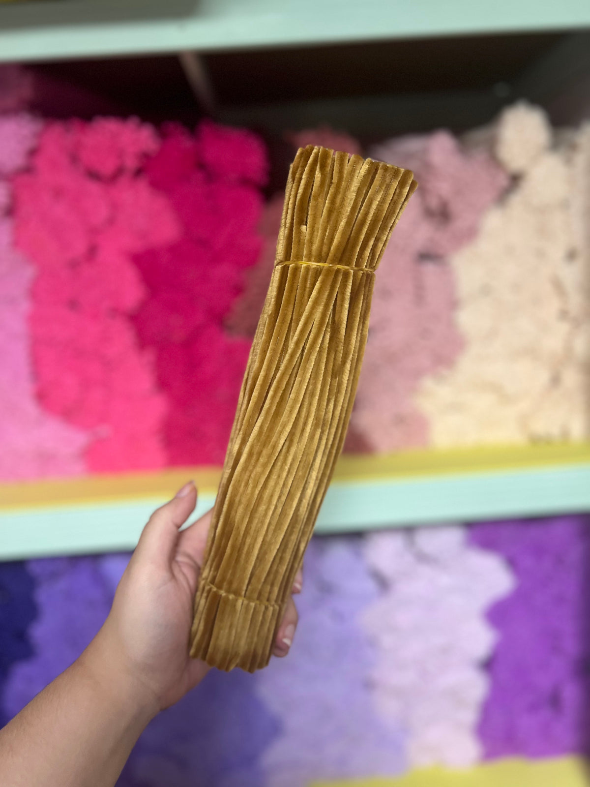 Fils chenille ✨7mm - Lot de 100 fils