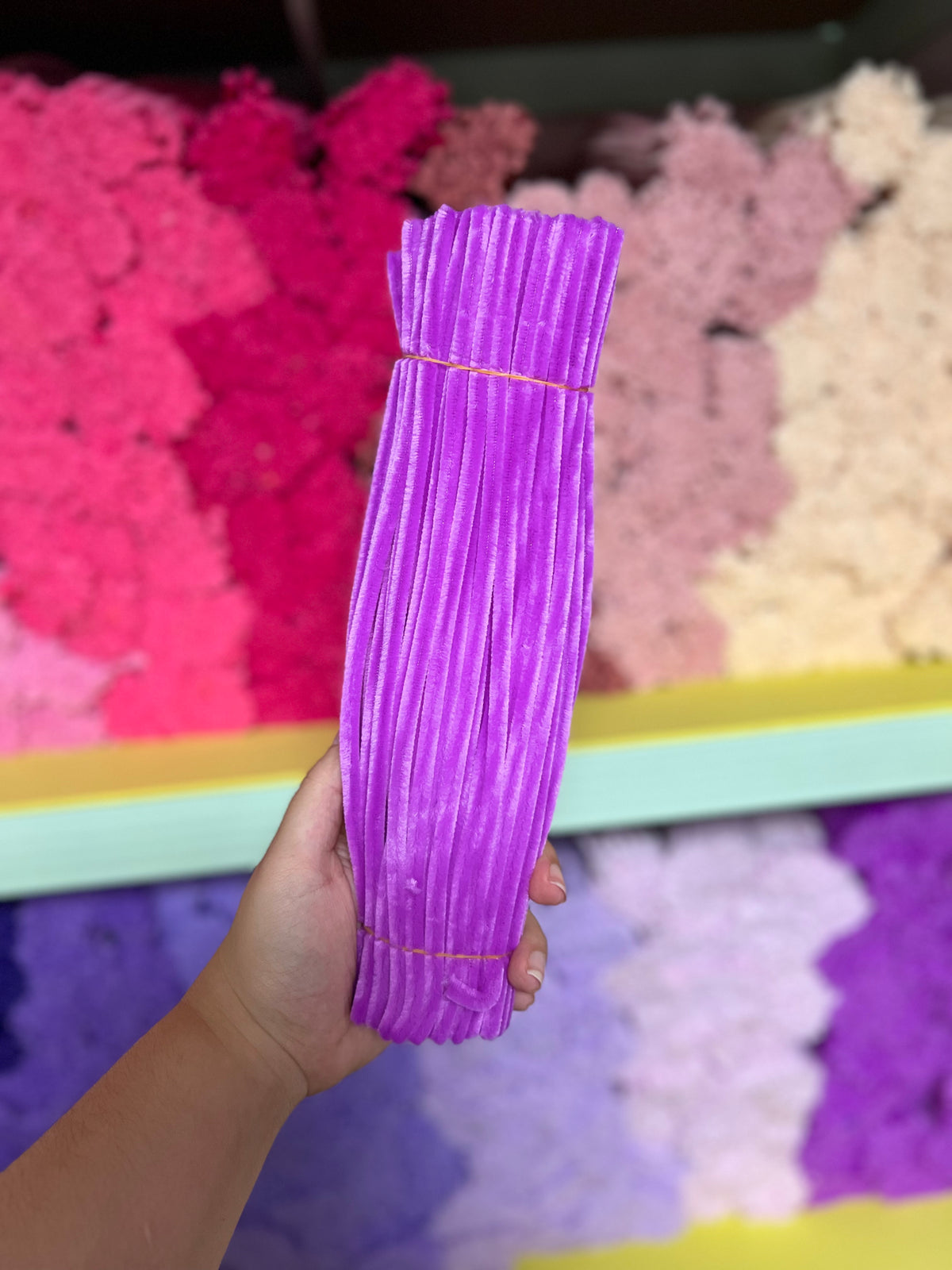 Fils chenille ✨7mm - Lot de 100 fils