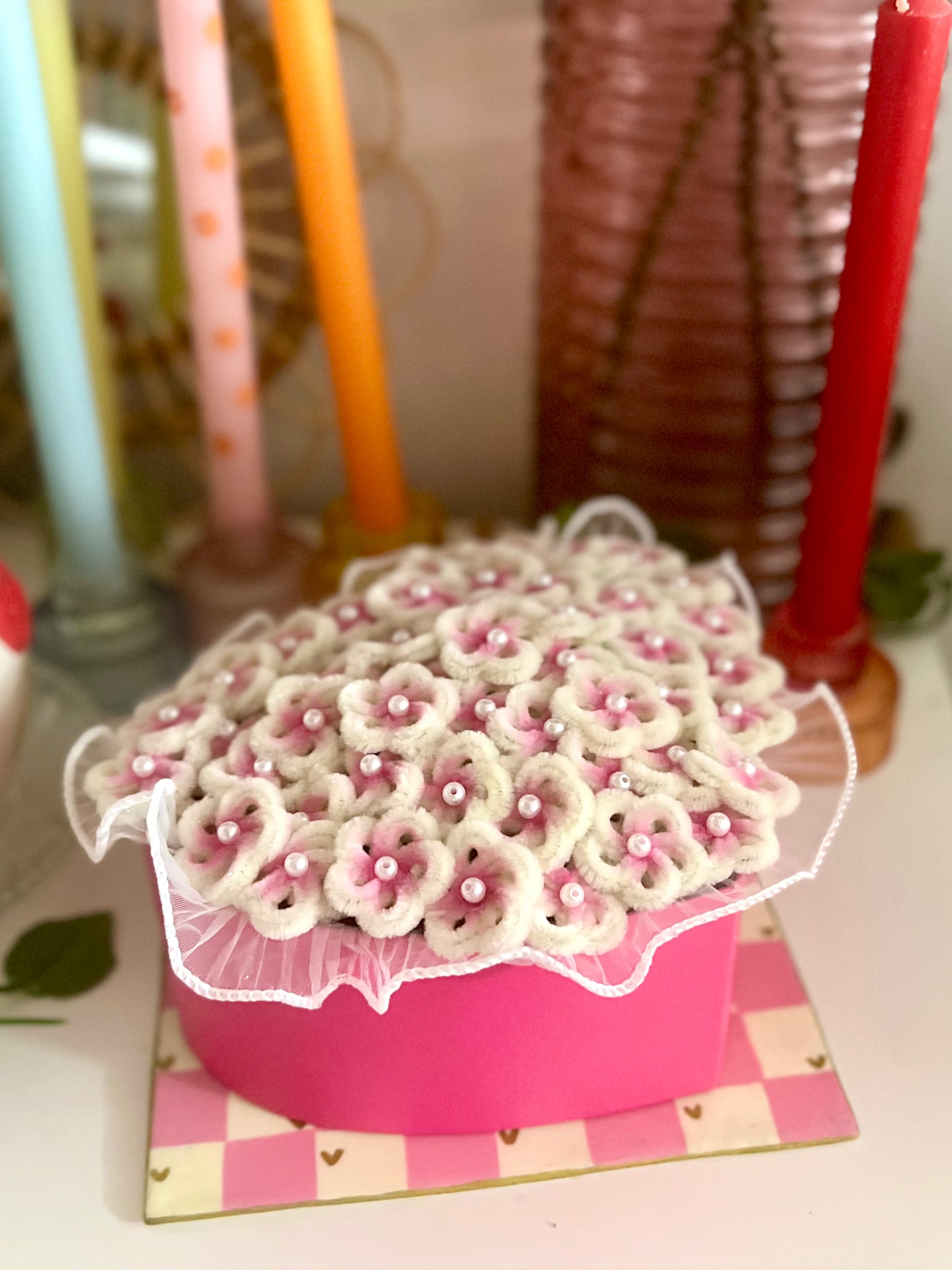 Boîte cœur marguerites 💐