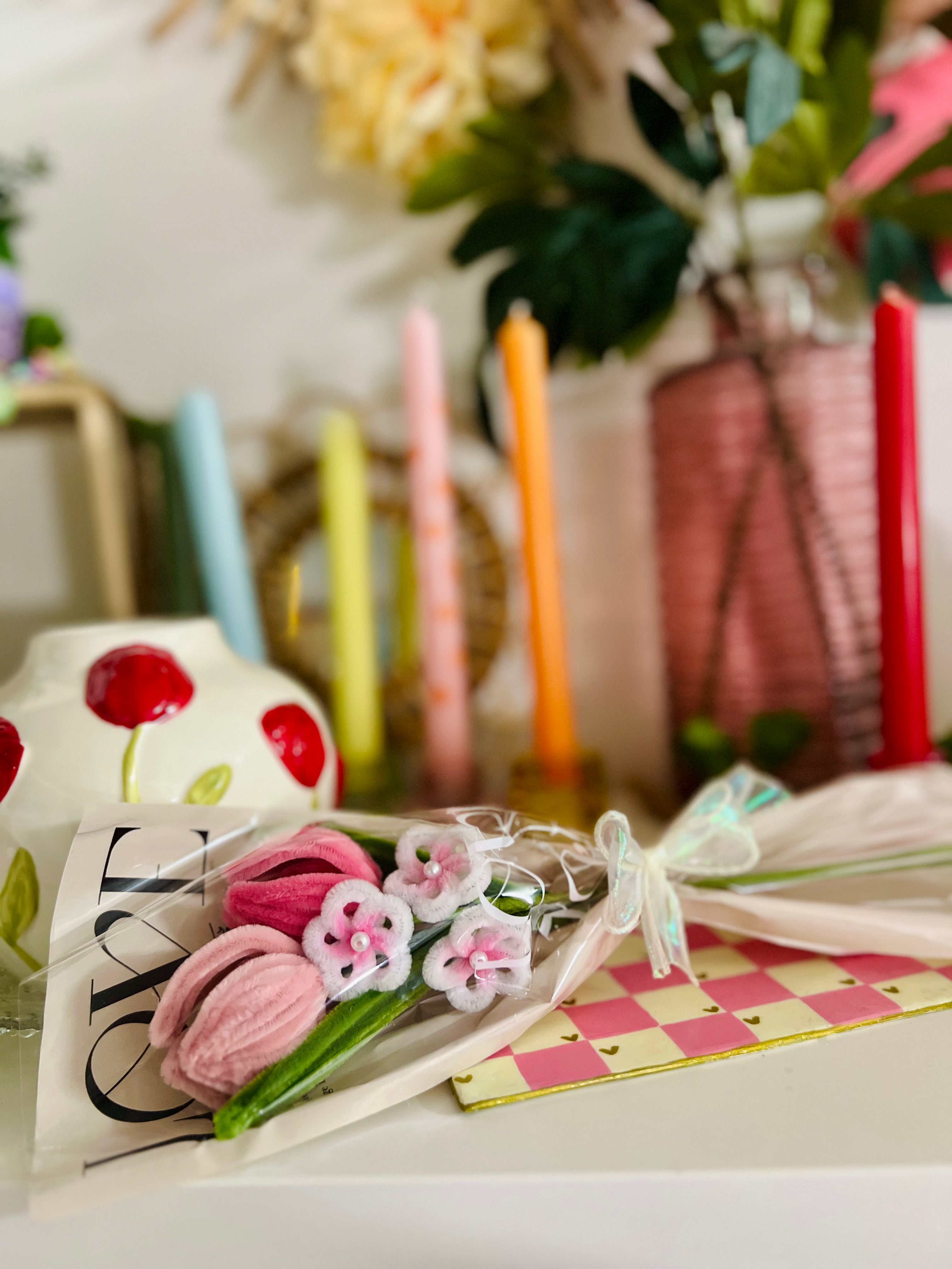 Duo de tulipes - Rose 🌷