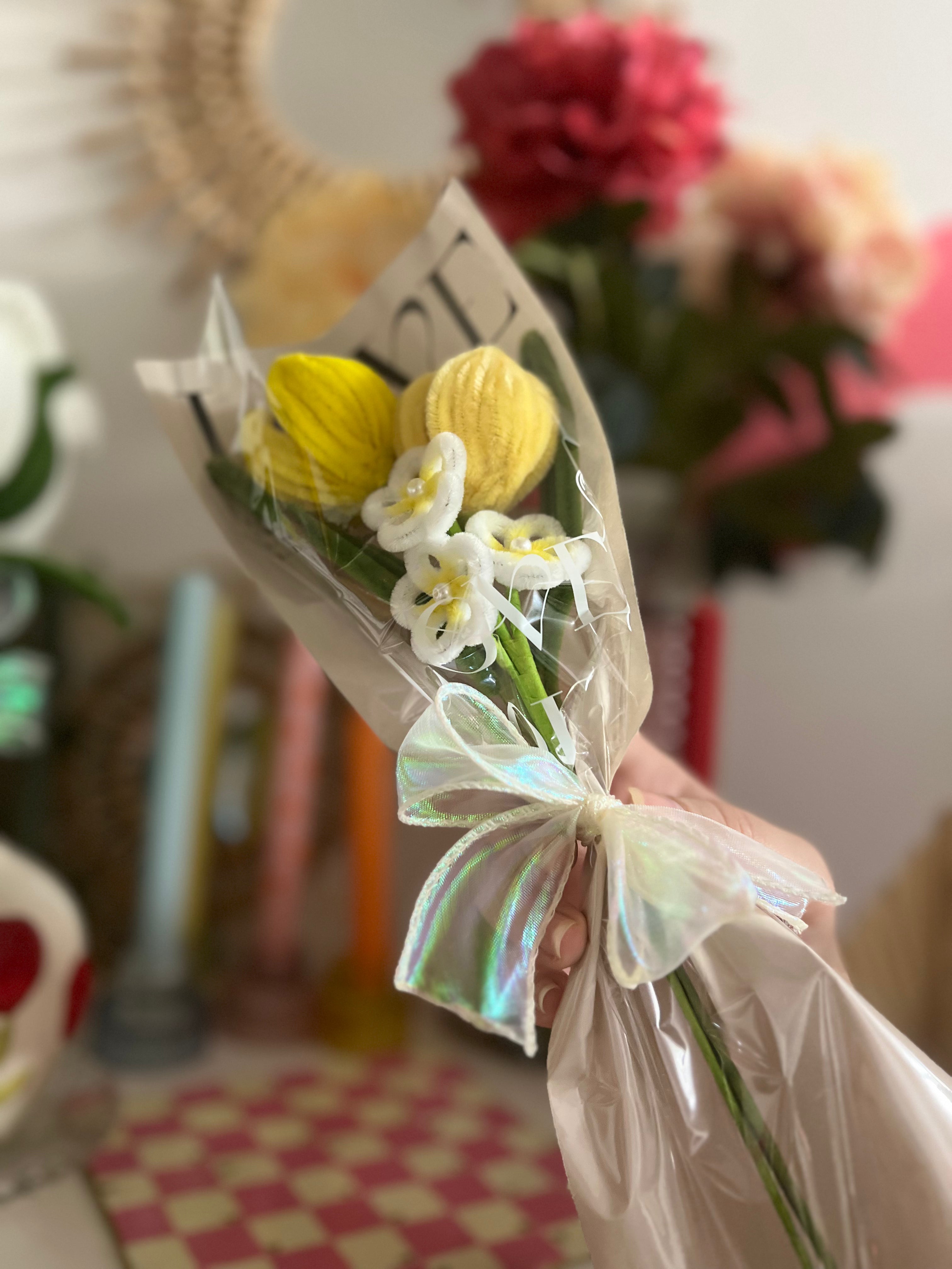 Duo de tulipes 🌷- Jaune