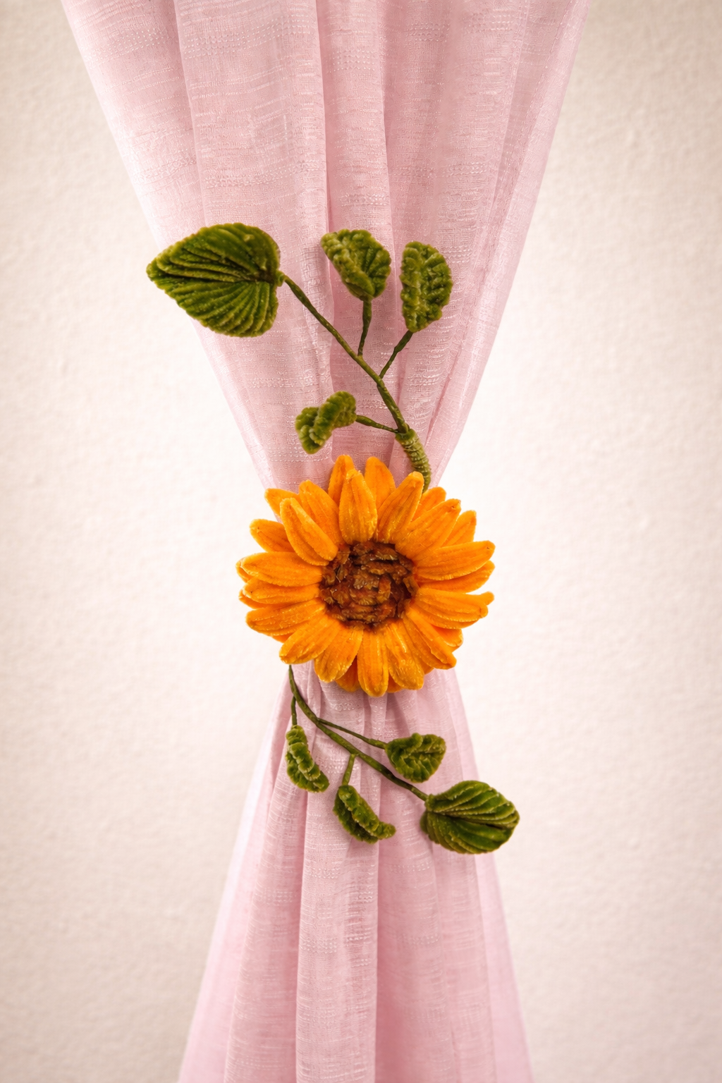 Accroche rideaux Tournesol