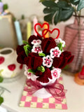 Boîte fleurie - Bouquet de tulipes 💐