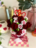Boîte fleurie - Bouquet de tulipes 💐