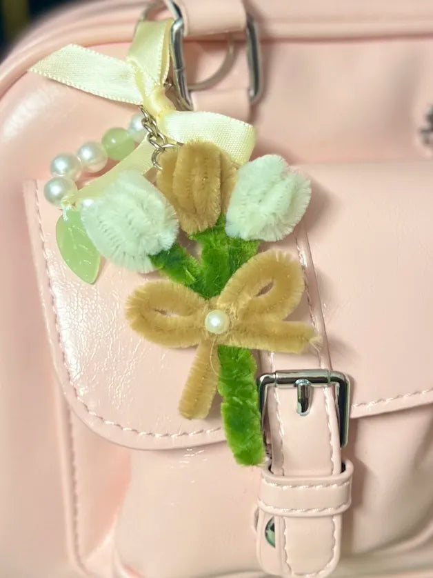 Bijoux de sac - Bouquet de tulipes 💐