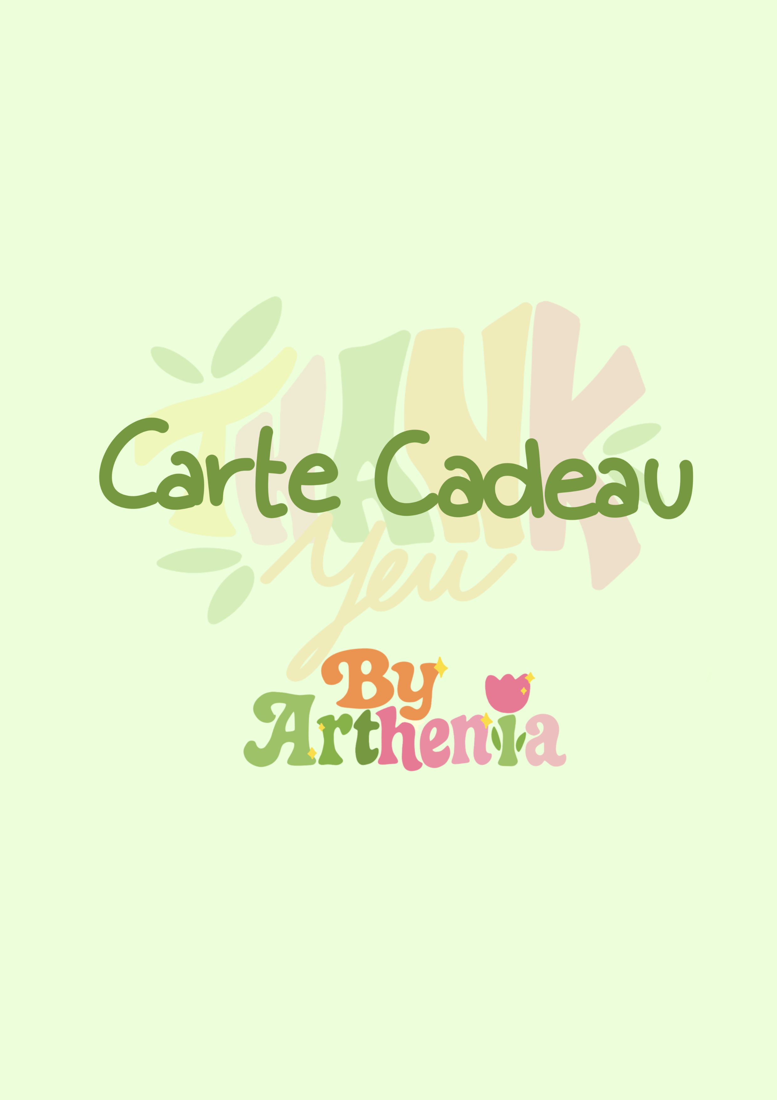 Carte Cadeau 🎁✨